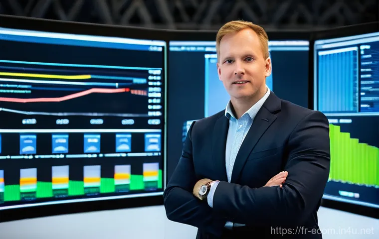 전자상거래 자격증 취득 후 물류 관리 경력 전환 - **Prompt:** "A dynamic and futuristic scene showcasing advanced, sustainable logistics operations wi...