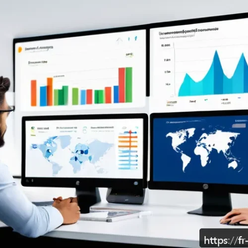 전자상거래 실기 시험 대비 고객 데이터 분석 기법 정리법 - A modern digital marketing office scene showing a diverse team of professionals analyzing customer d...